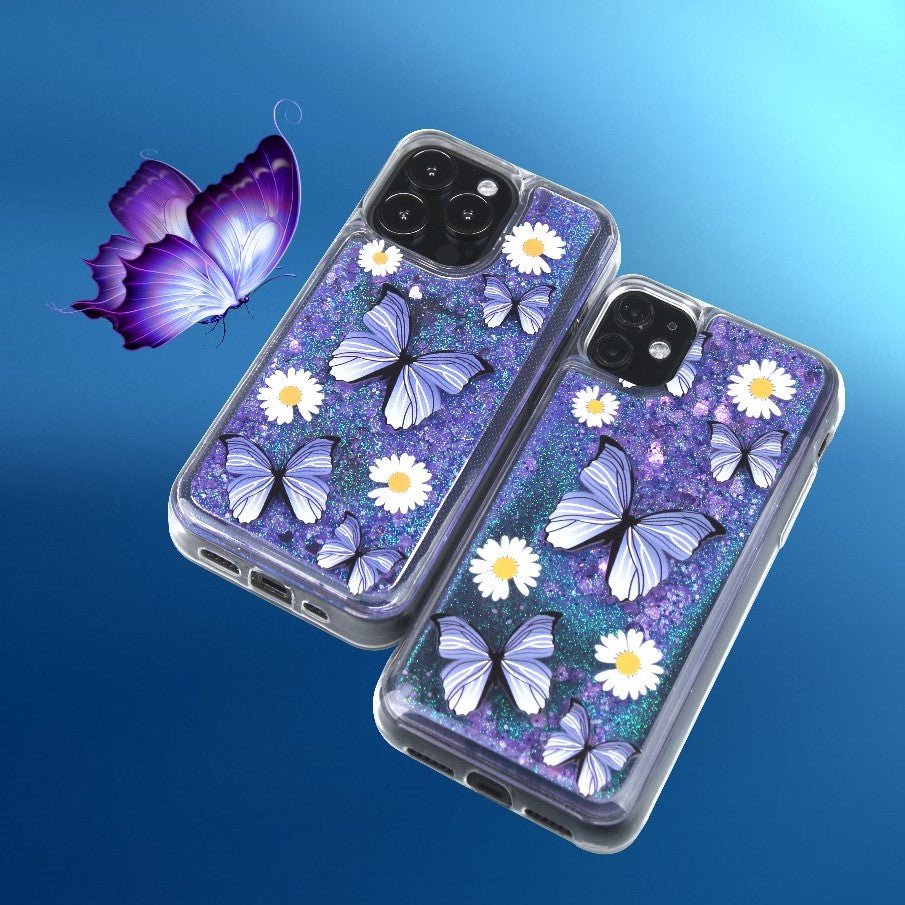 Butterflies in flowing sand phone case cover - iphoneCases - BuyEcEc