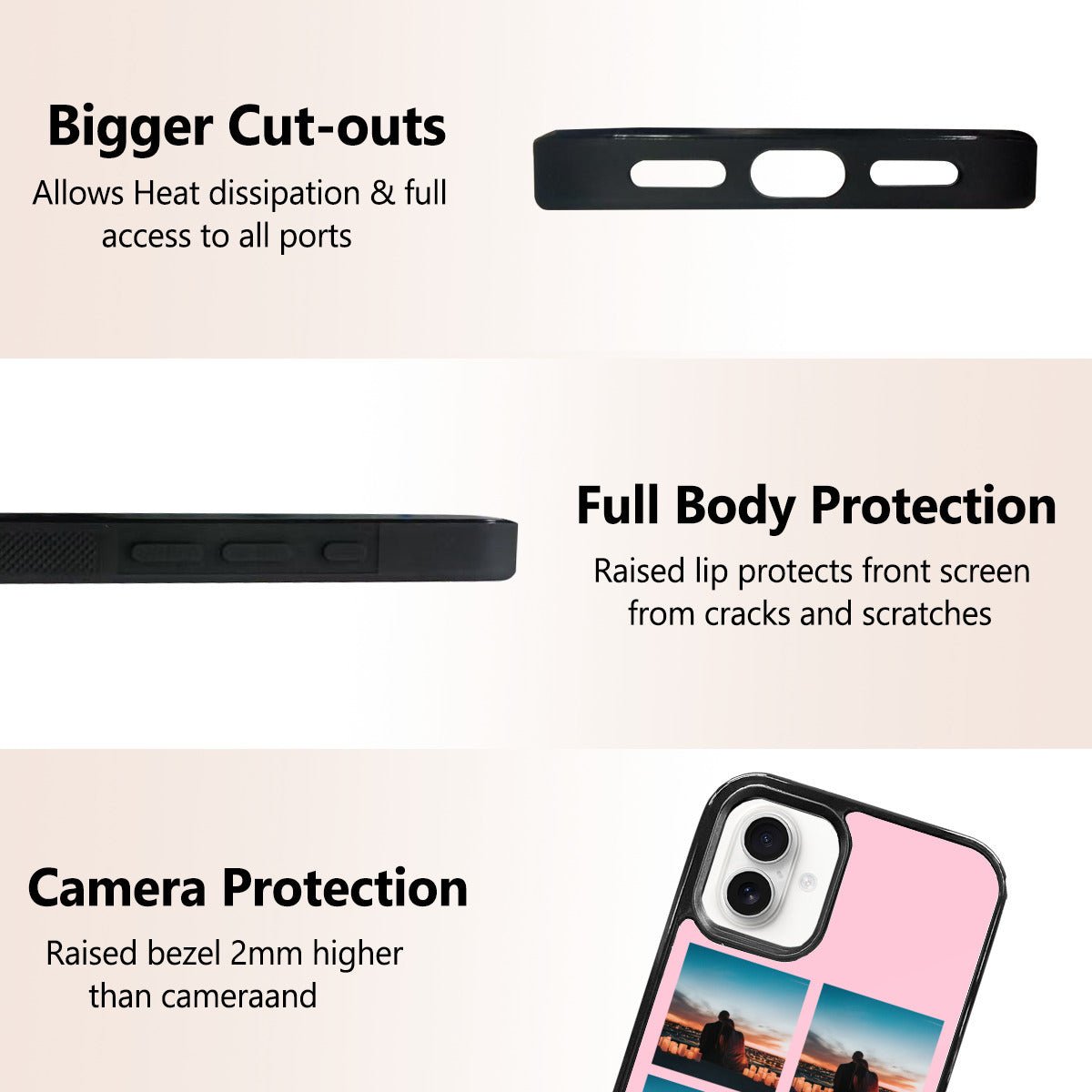 Create Stunning Photo Collages on Your iPhone 16 Plus Mirror Case - iphoneCases - BuyEcEc