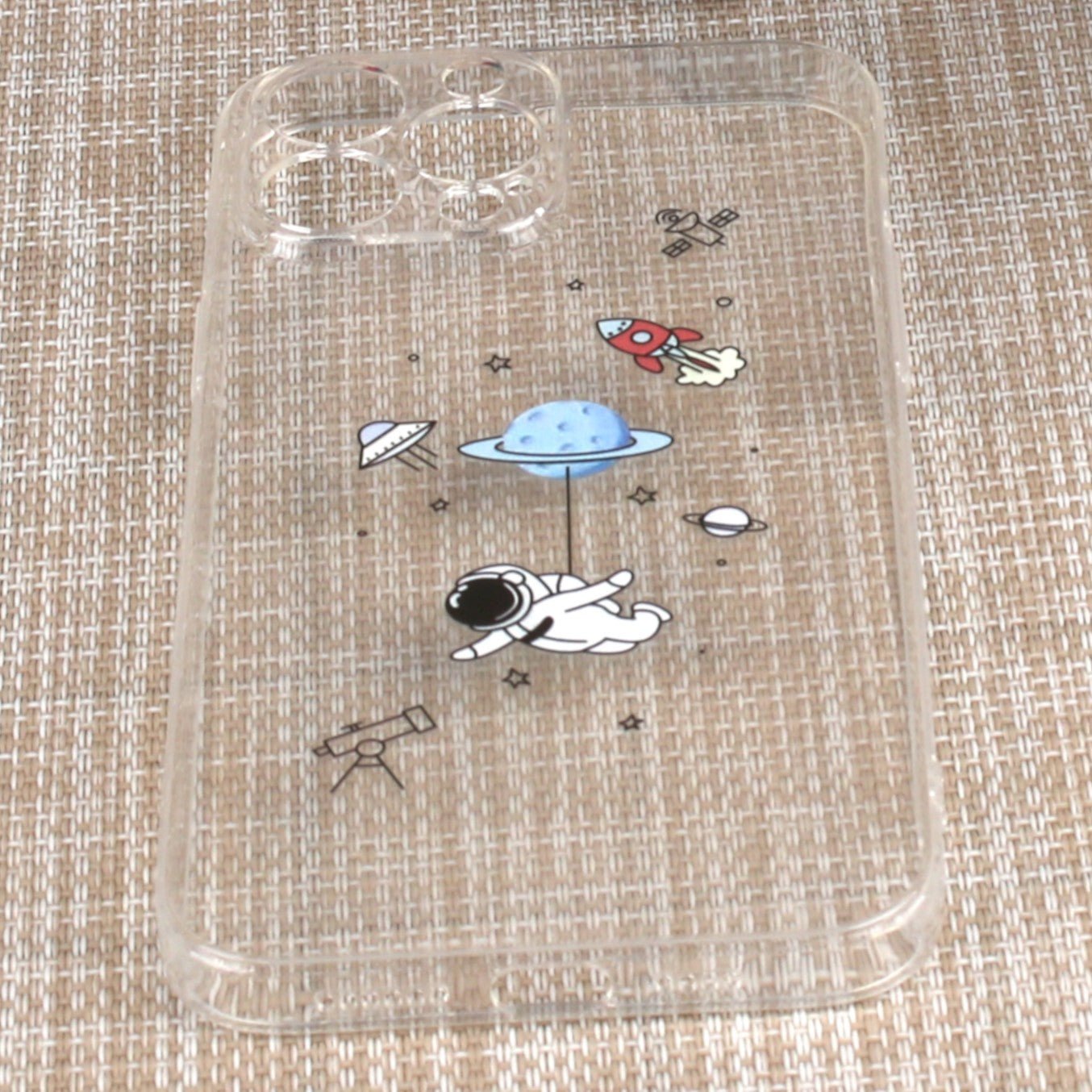 iPhone case Cover Spaceman Astronaut space clear Transparent - iphoneCases - BuyEcEc