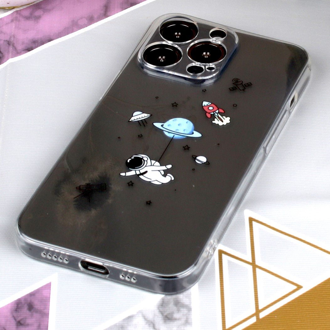 iPhone case Cover Spaceman Astronaut space clear Transparent - iphoneCases - BuyEcEc