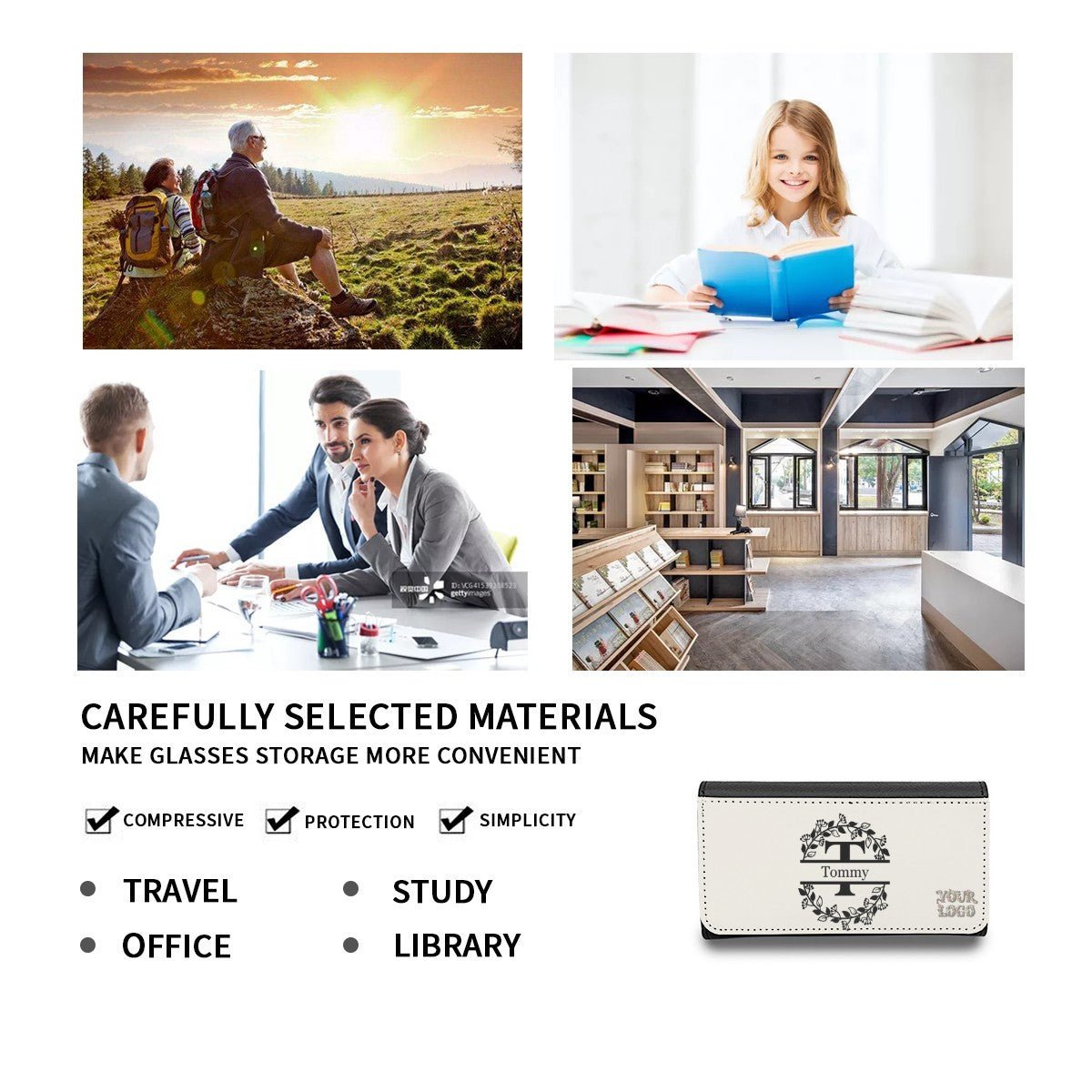 Glasses Case – Custom Logo - Storage - BuyEcEc