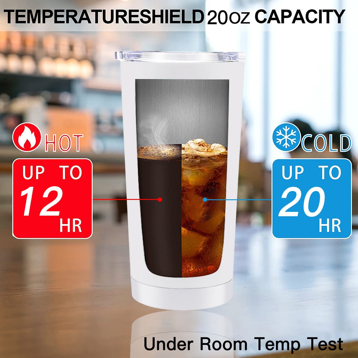 Personalized Crazy Cow 20 Oz Tumbler Travel Coffee Mug - tumblers - BuyEcEc