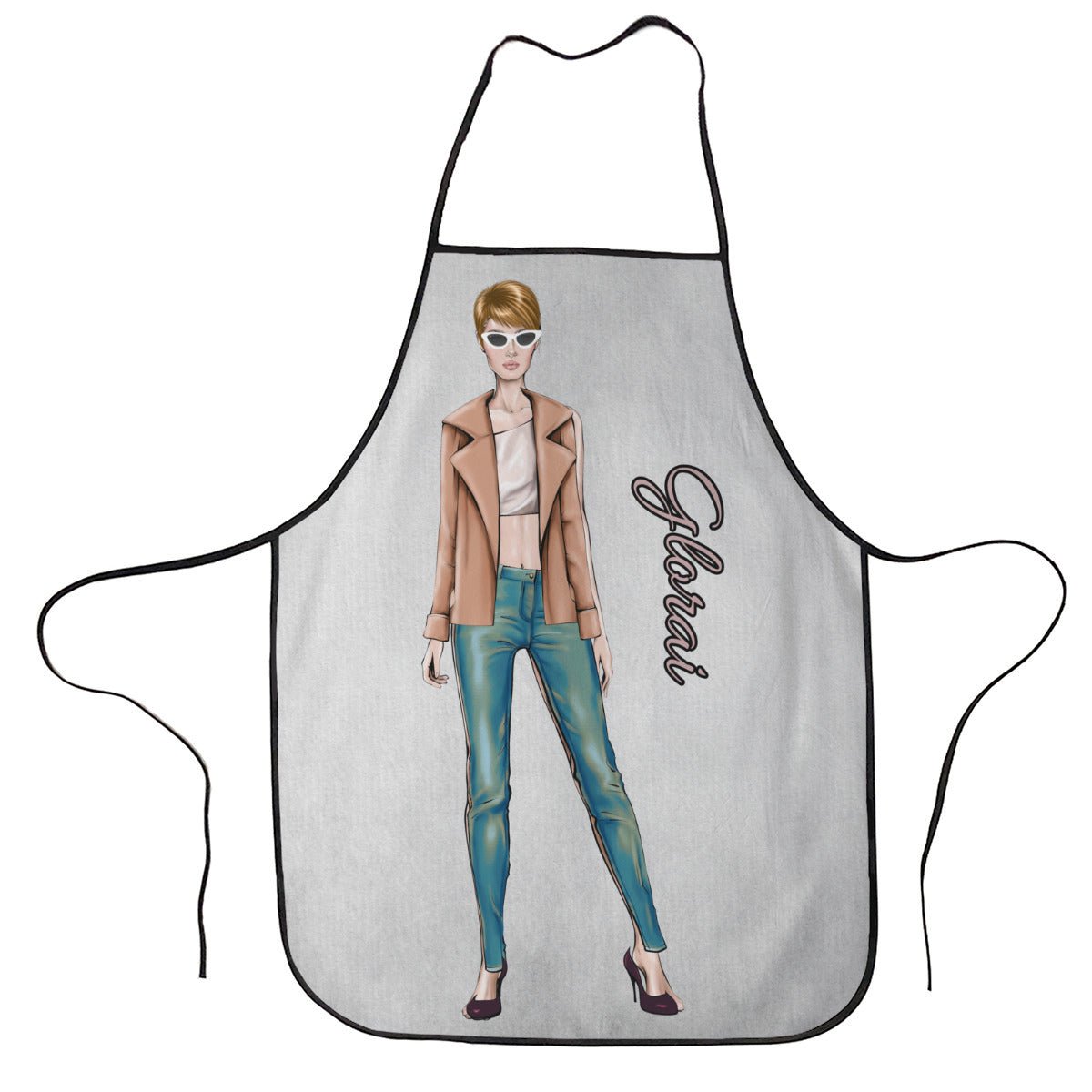 Personalized Fashion Lady Apron - aprons - BuyEcEc