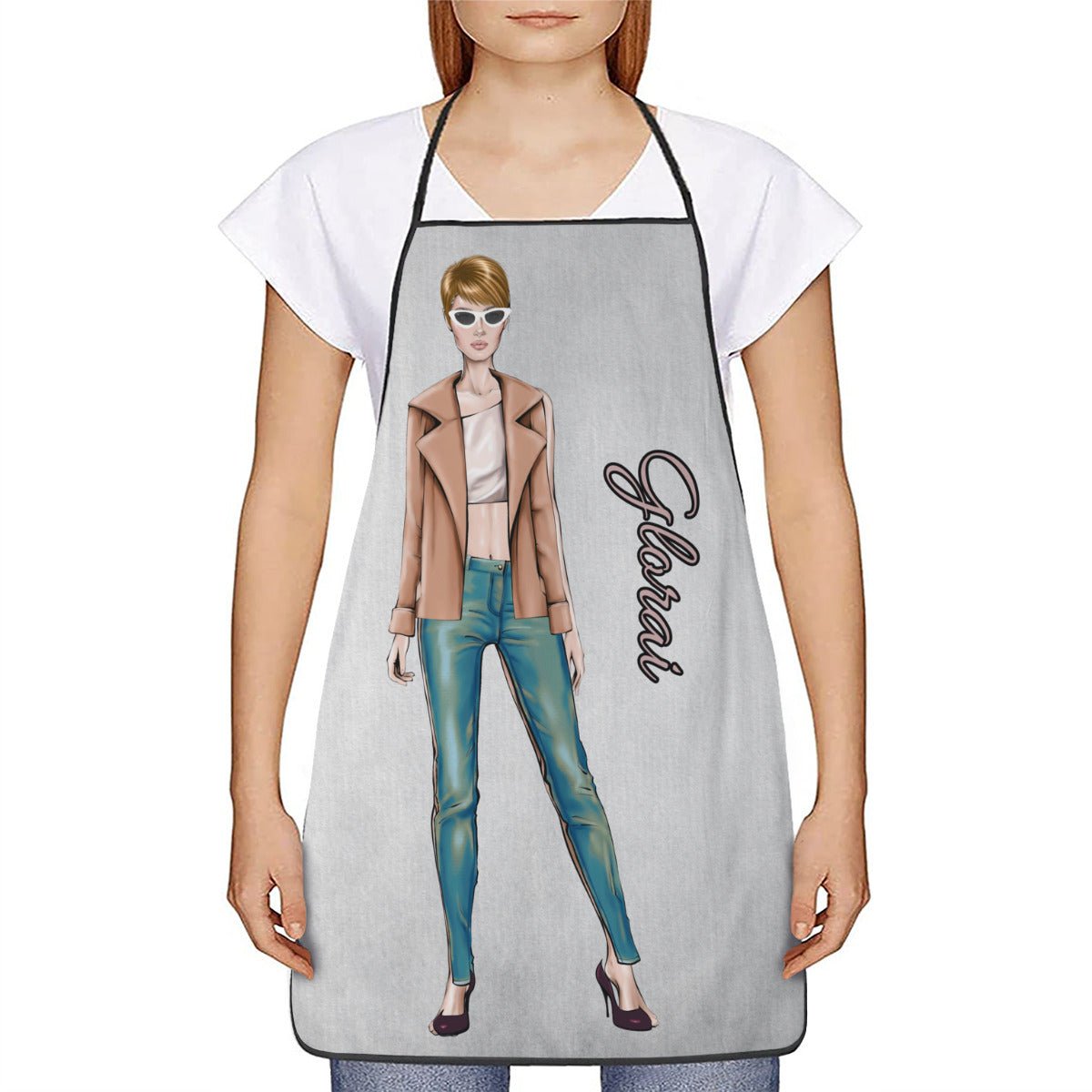 Personalized Fashion Lady Apron - aprons - BuyEcEc
