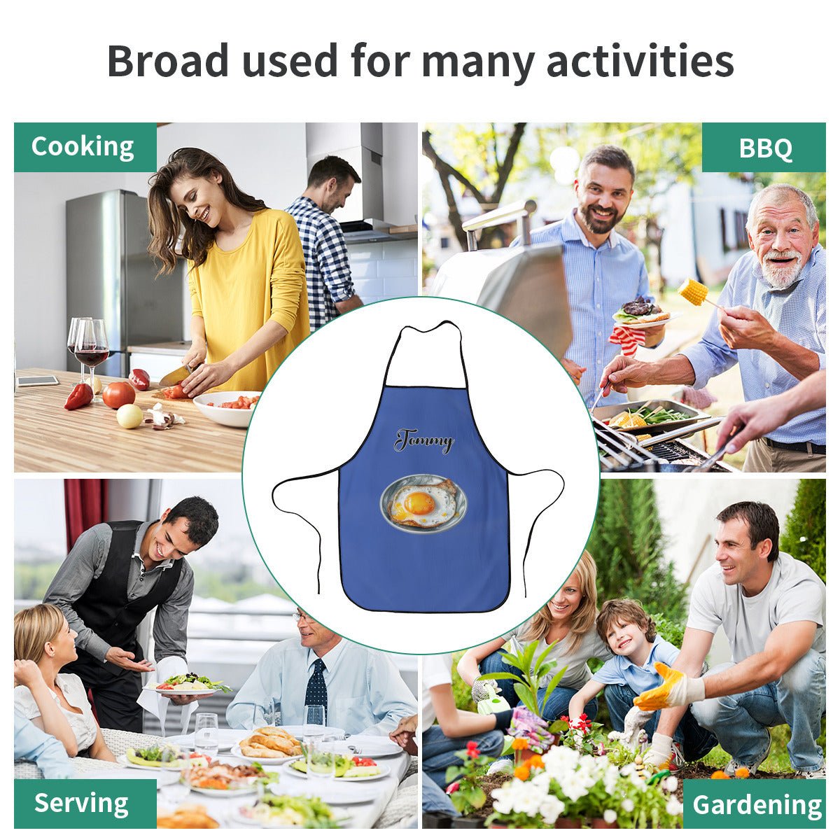 Personalized Good Breakfasts Apron - aprons - BuyEcEc