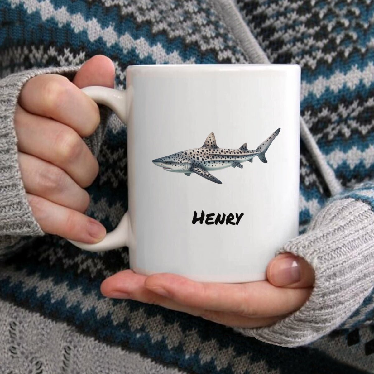 Personalized Shark Breeds 11 Oz Mug (2 - Sided Print) - mugs - BuyEcEc