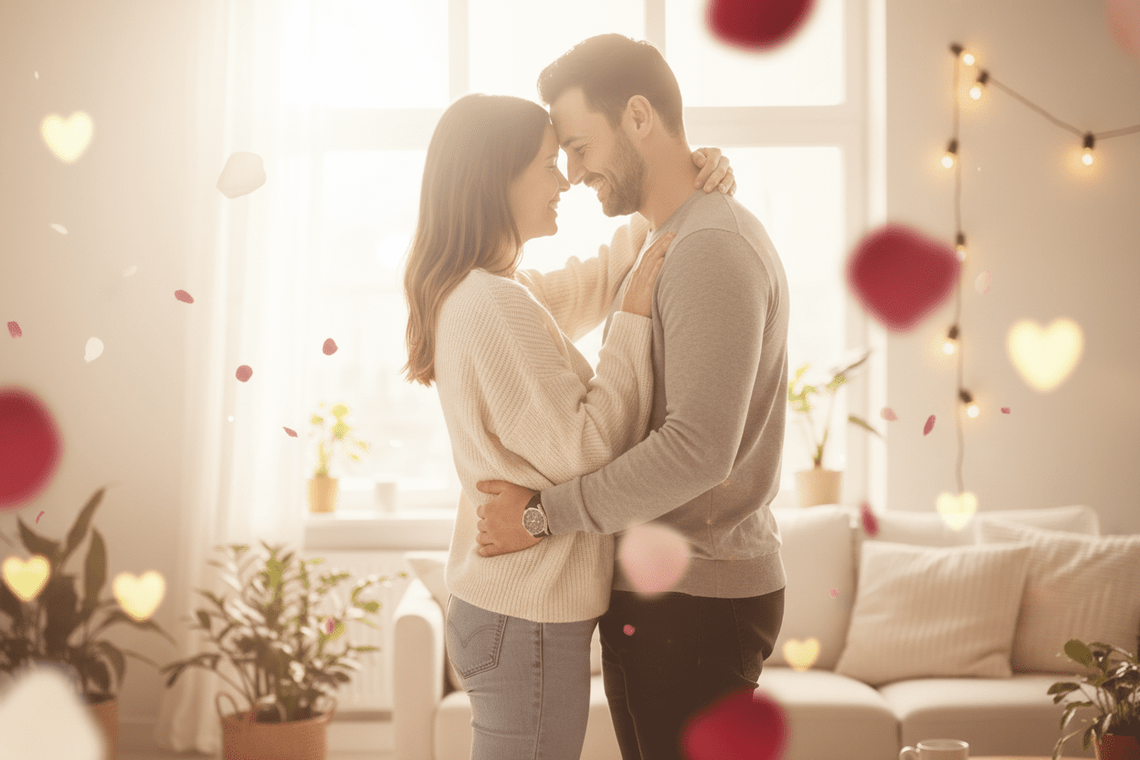 Valentine Couple Hoodie | 280g Custom Names | BuyEcEc - Hoodies - BuyEcEc