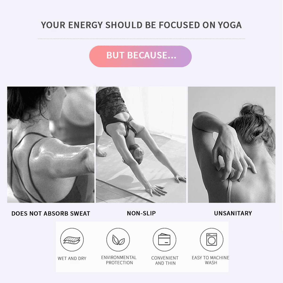 Yoga Mat Microfiber Heat Transfer - BuyEcEc