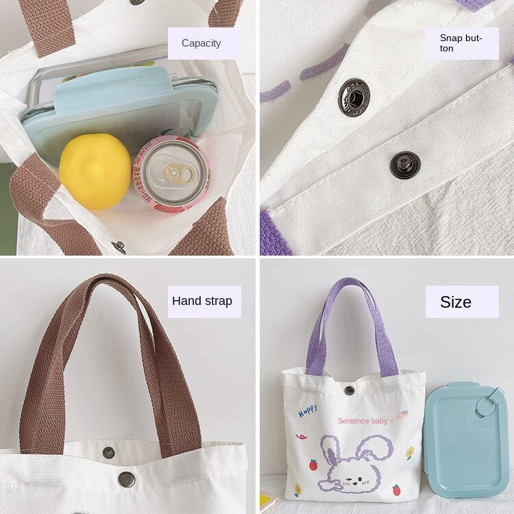 Canvas Bag Print Cotton Cloth Fashion Design Handbag Shopping Tote Environmental Bags 067-AA7-0004
