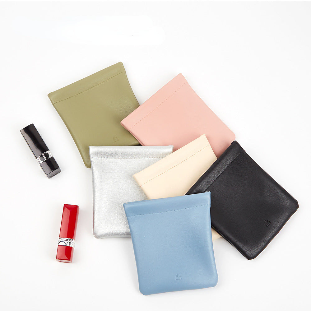 Pocket Cosmetic Bag, Pocket Cosmetic Bag, Portable Make Up Bags for Women Waterproof Mini Multifunctional Storage Bag Makeover Bag Travel Storage, for Cosmetics, Headphones 067-AA9-0004