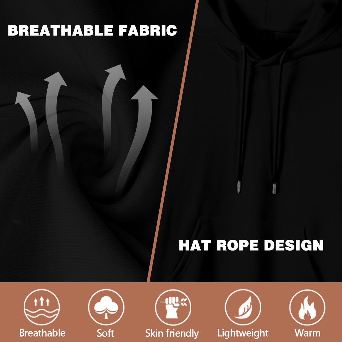 300g Men's Personalized Sweatshirt - 6 - Photo & Custom Text - Hoodies - BuyEcEc