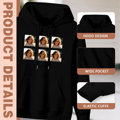 300g Men's Personalized Sweatshirt - 6 - Photo & Custom Text - Hoodies - BuyEcEc