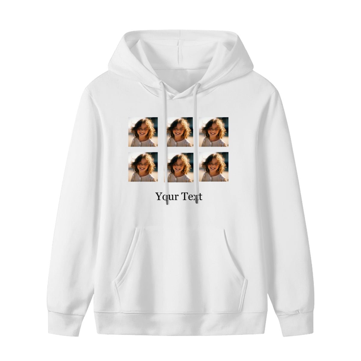 300g Men's Personalized Sweatshirt - 6 - Photo & Custom Text - Hoodies - BuyEcEc