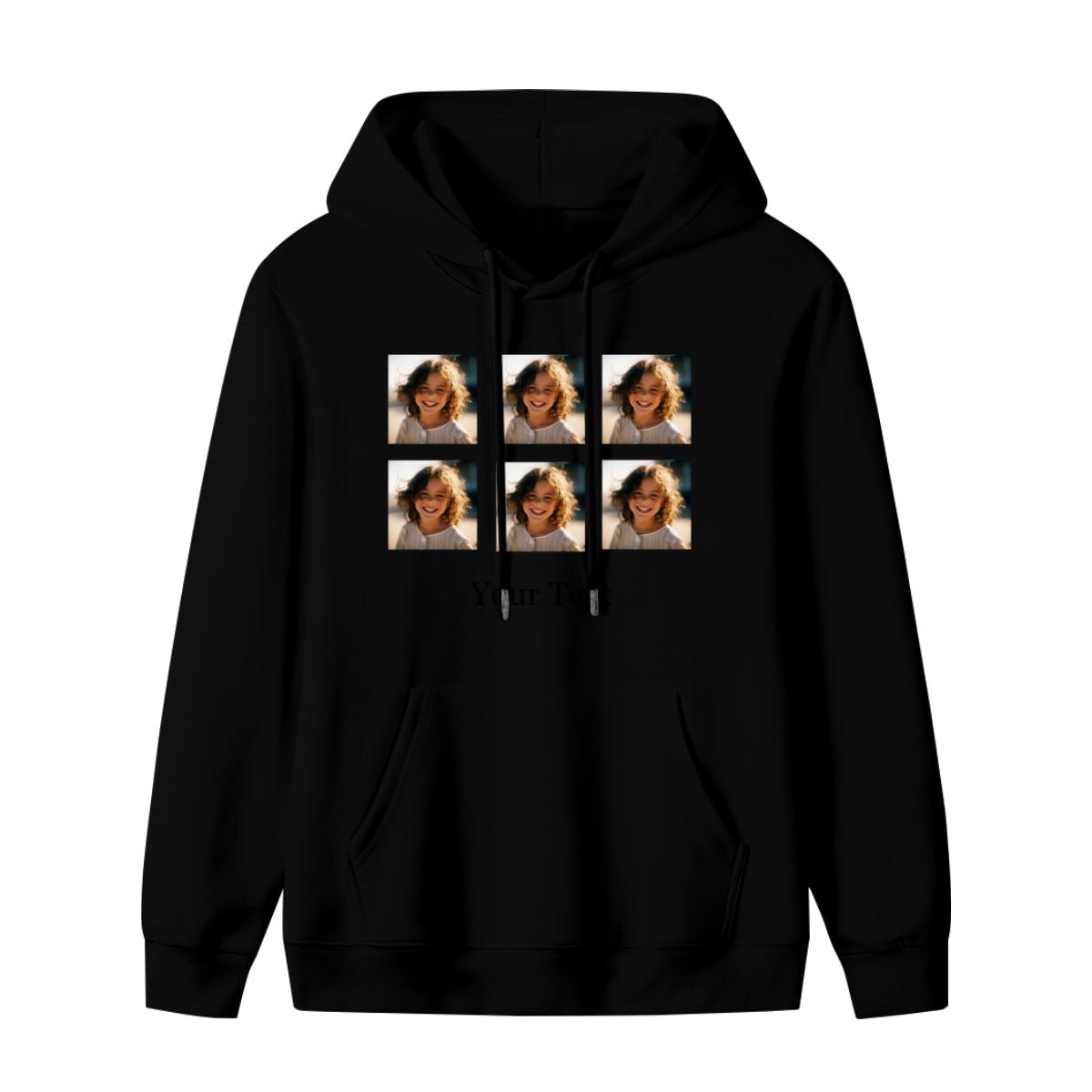 300g Men's Personalized Sweatshirt - 6 - Photo & Custom Text - Hoodies - BuyEcEc