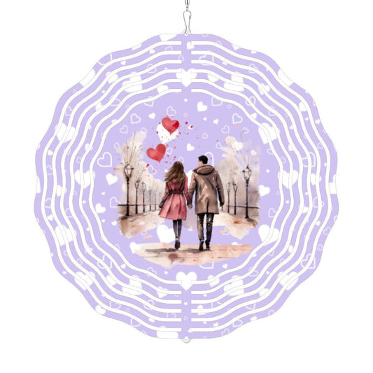 Artistic Mandala Wind Chime | 3D Rotating Snowflake Decor | BuyEcEc - Pendants & Ornaments - BuyEcEc