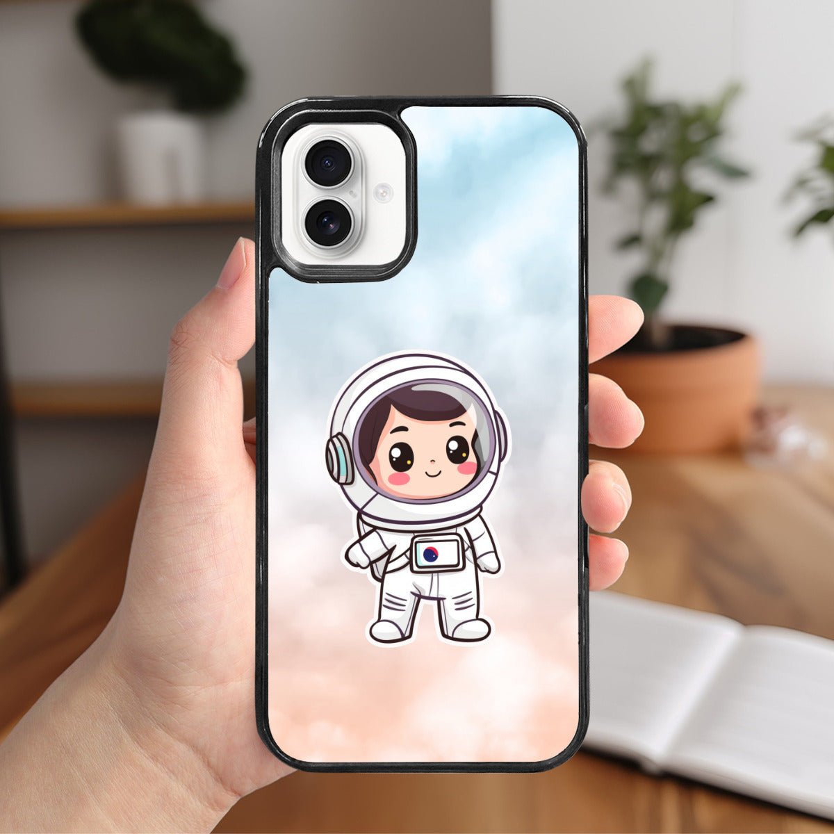 Astronaut Mirror Phone Case for iPhone 16 Plus: Explore the Universe - iphoneCases - BuyEcEc