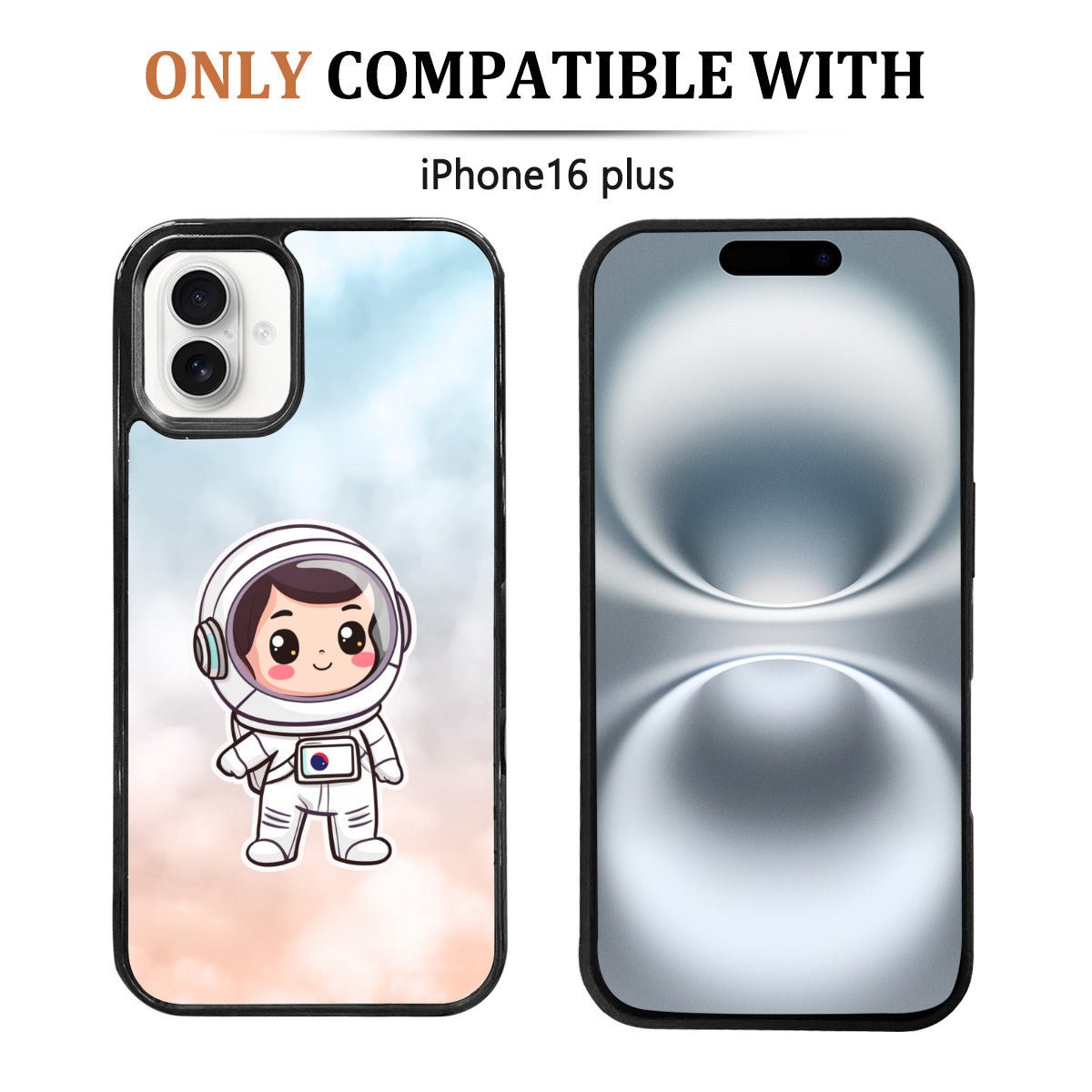 Astronaut Mirror Phone Case for iPhone 16 Plus: Explore the Universe - iphoneCases - BuyEcEc