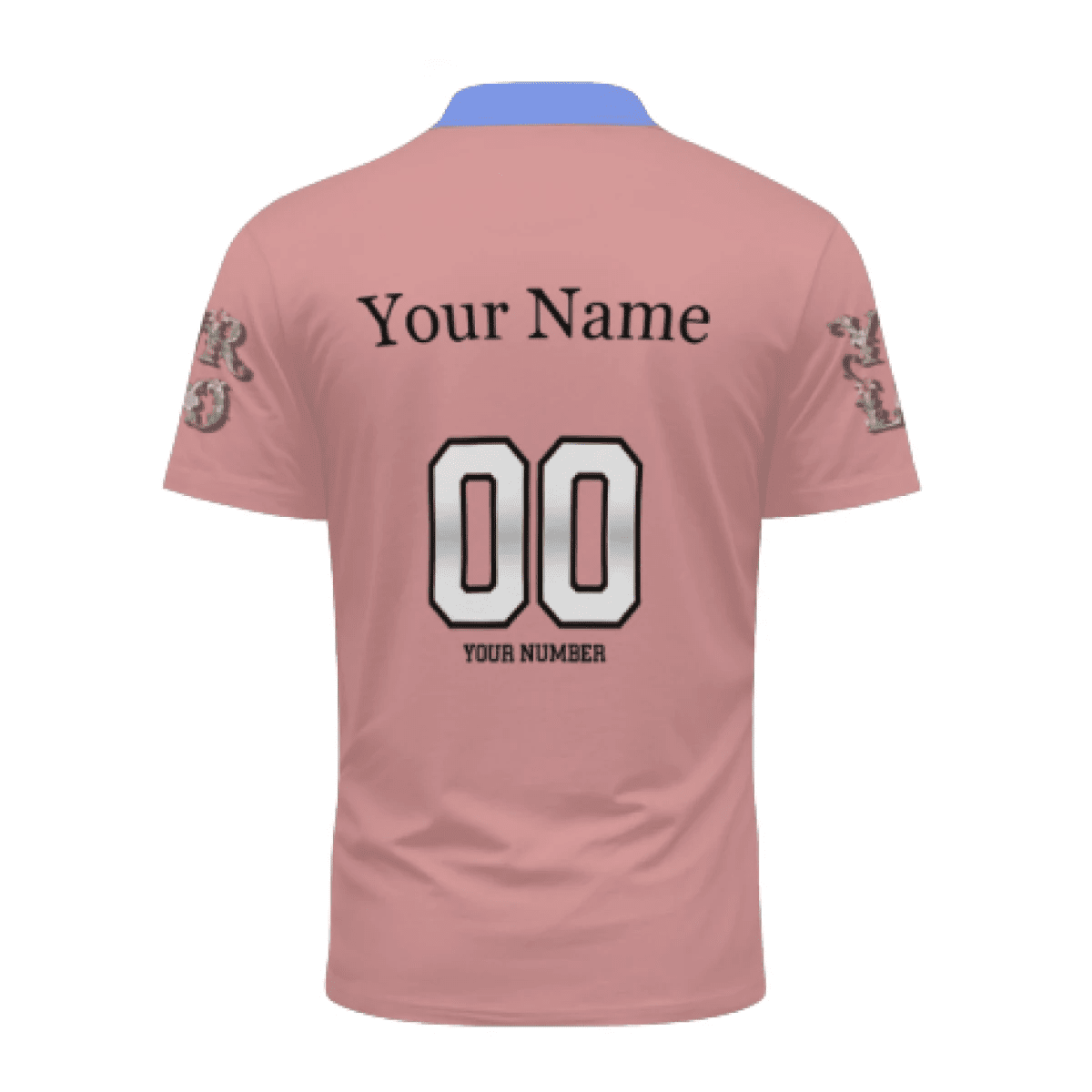 AW003 Custom V-Neck Men's Soccer Jersey – Team Name & Number Personalization - Apparel - BuyEcEc