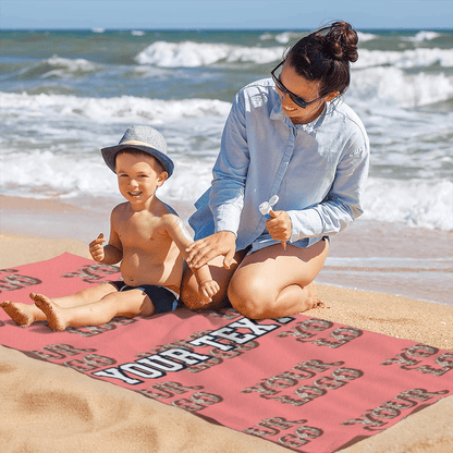 Beach Towel Cotton - Polyester Blend Heat Transfer - BuyEcEc