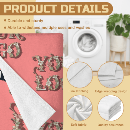 Beach Towel Cotton - Polyester Blend Heat Transfer - BuyEcEc
