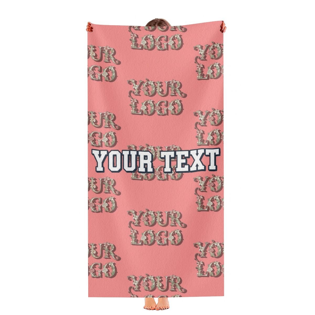 Beach Towel Cotton - Polyester Blend Heat Transfer - BuyEcEc