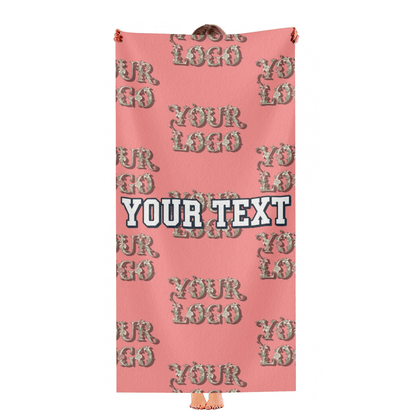Beach Towel Cotton - Polyester Blend Heat Transfer - BuyEcEc