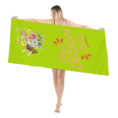 Beach Towel Microfiber Heat Transfer - BuyEcEc