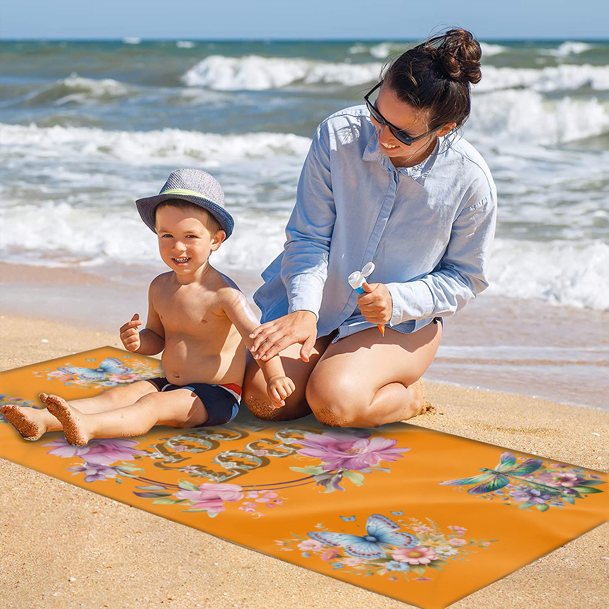 Beach Towel Microfiber Standard Heat Transfer - BuyEcEc