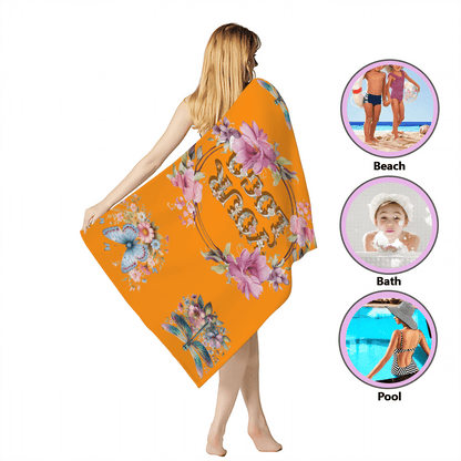 Beach Towel Microfiber Standard Heat Transfer - BuyEcEc