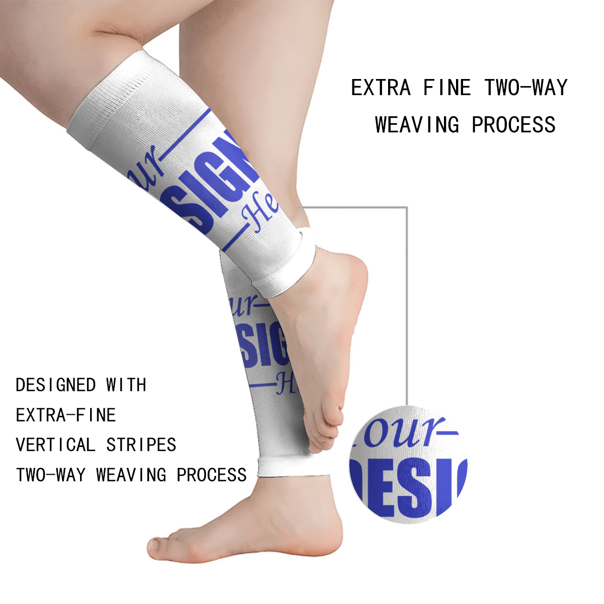 Calf Cuff Polyester Heat Transfer - BuyEcEc