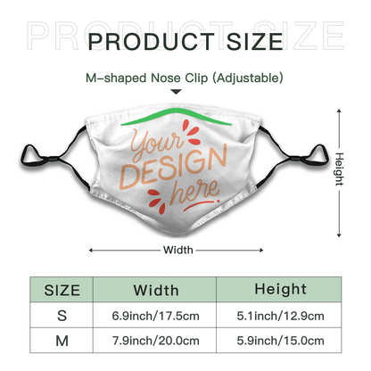 Cup Mask with 16 Filters - Face Mask - BuyEcEc