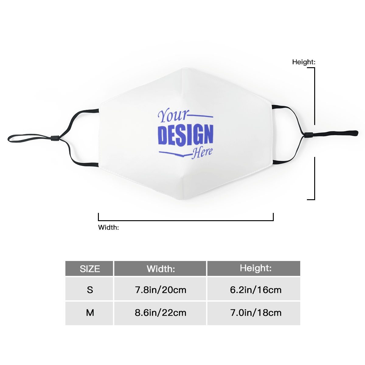 Cup Mask with Filter - Face Mask - BuyEcEc