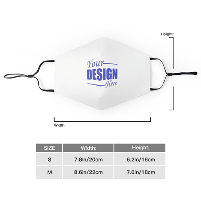 Cup Mask with Filter - Face Mask - BuyEcEc