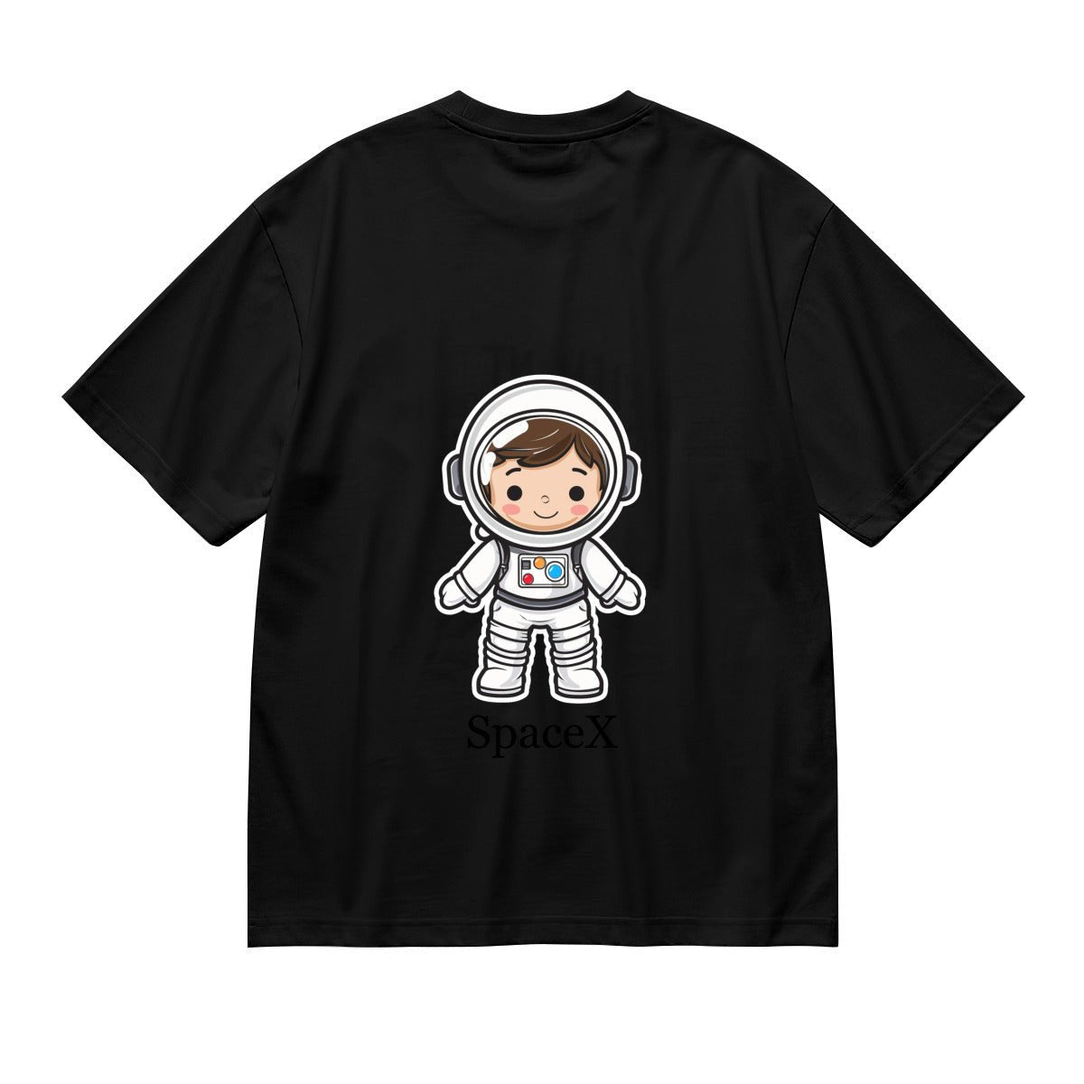 Custom Astronaut T-Shirt for Men (200g) - Astronaut & Text Tee - BuyEcEc