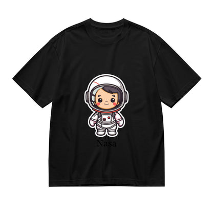 Custom Astronaut T-Shirt for Men (200g) - Astronaut & Text Tee - BuyEcEc