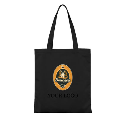 Custom Logo Canvas Tote Bag | Personalized Large Travel Bag - ToteBags - BuyEcEc