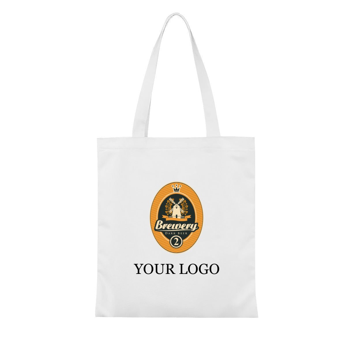 Custom Logo Canvas Tote Bag | Personalized Large Travel Bag - ToteBags - BuyEcEc