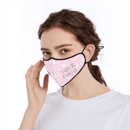 Custom Logo & Name Cup Mask - Face Mask - BuyEcEc