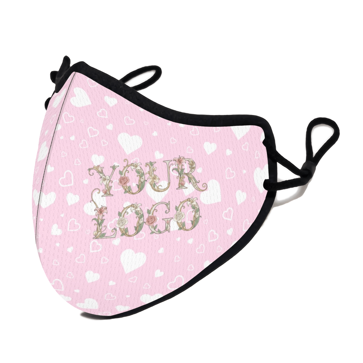 Custom Logo & Name Cup Mask - Face Mask - BuyEcEc