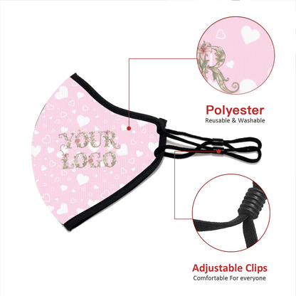 Custom Logo & Name Cup Mask - Face Mask - BuyEcEc
