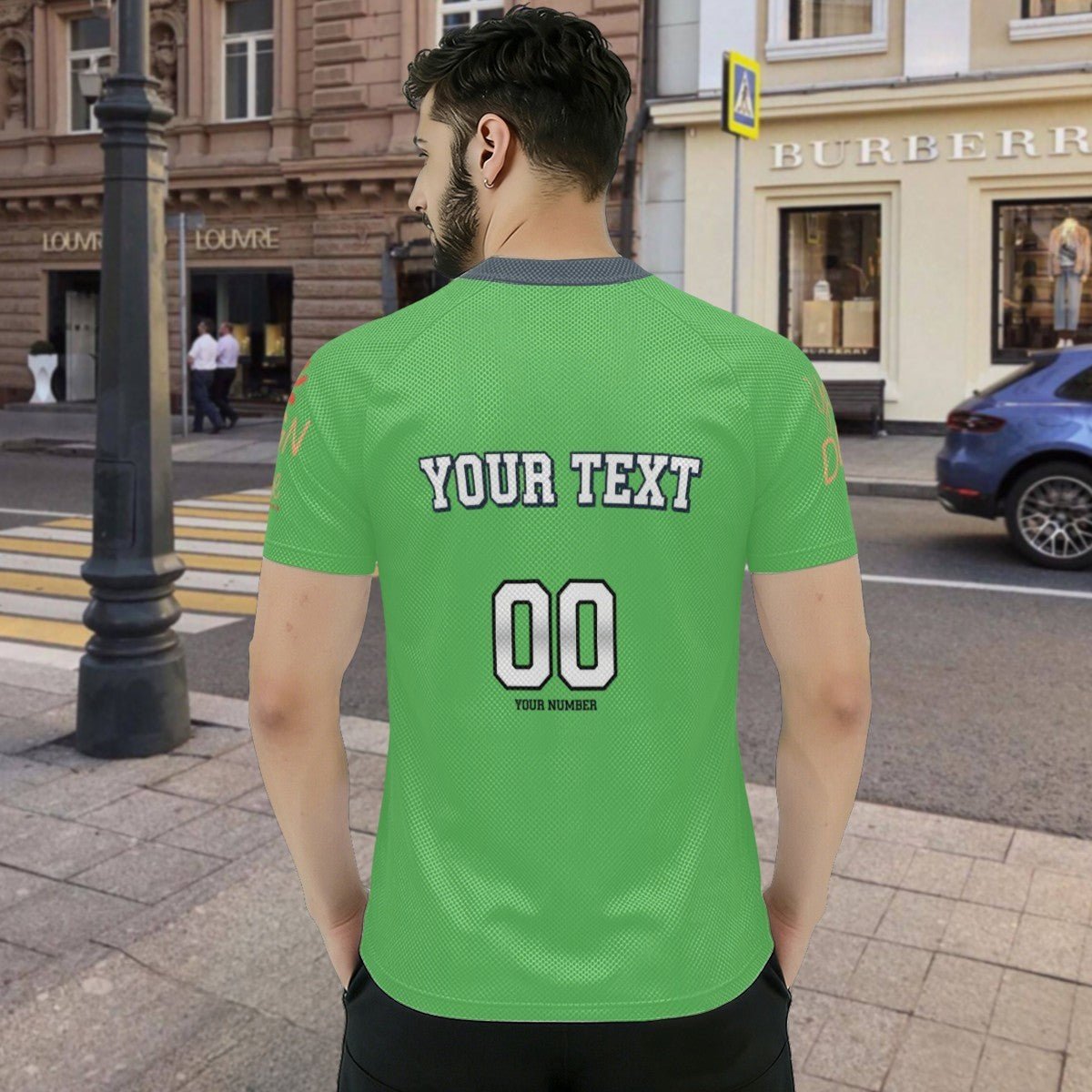 Custom Mexican Style Soccer Jersey – Team Name & Number Personalization - Sport - BuyEcEc