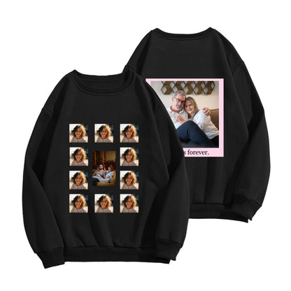 Custom Photo Collage Hoodie (280GSM) - Double - Sided Print - BuyEcEc