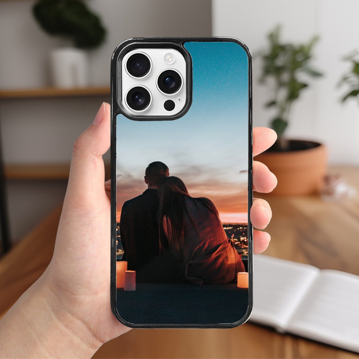 Custom Photo iPhone 16 Pro Max Mirror Phone Case - iphoneCases - BuyEcEc