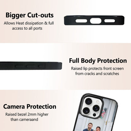 Custom Photo iPhone 16 Pro Mirror Phone Cases: Personalize Yours - iphoneCases - BuyEcEc