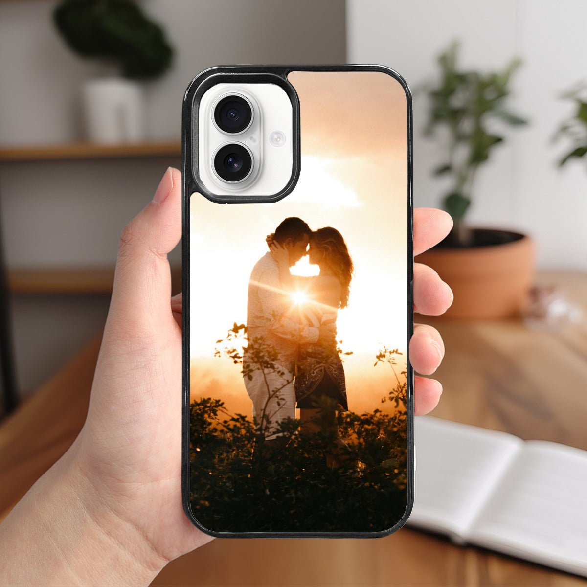 Custom Photo Print iPhone 16 Mirror Case: Create Your Own - iphoneCases - BuyEcEc