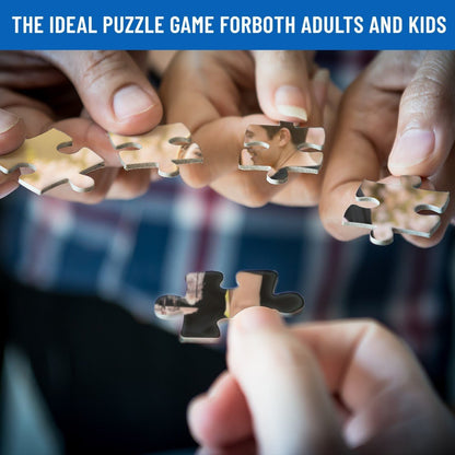 Custom Photo Puzzle Horizontal | Personalized Couple Jigsaw Gift - Jigsaw Puzzle - BuyEcEc