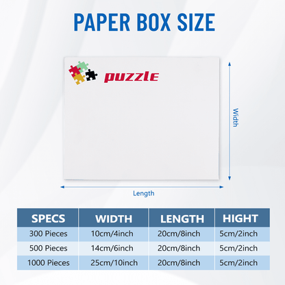 Custom Photo Puzzle Horizontal | Personalized Couple Jigsaw Gift - Jigsaw Puzzle - BuyEcEc