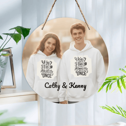 Custom Photo Round Acrylic Pendant | Personalized Mirror Gift | BuyEcEc - Pendants & Ornaments - BuyEcEc