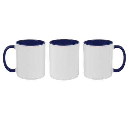 Custom Photo Two - Color Mug 11oz Spade - Mugs - BuyEcEc