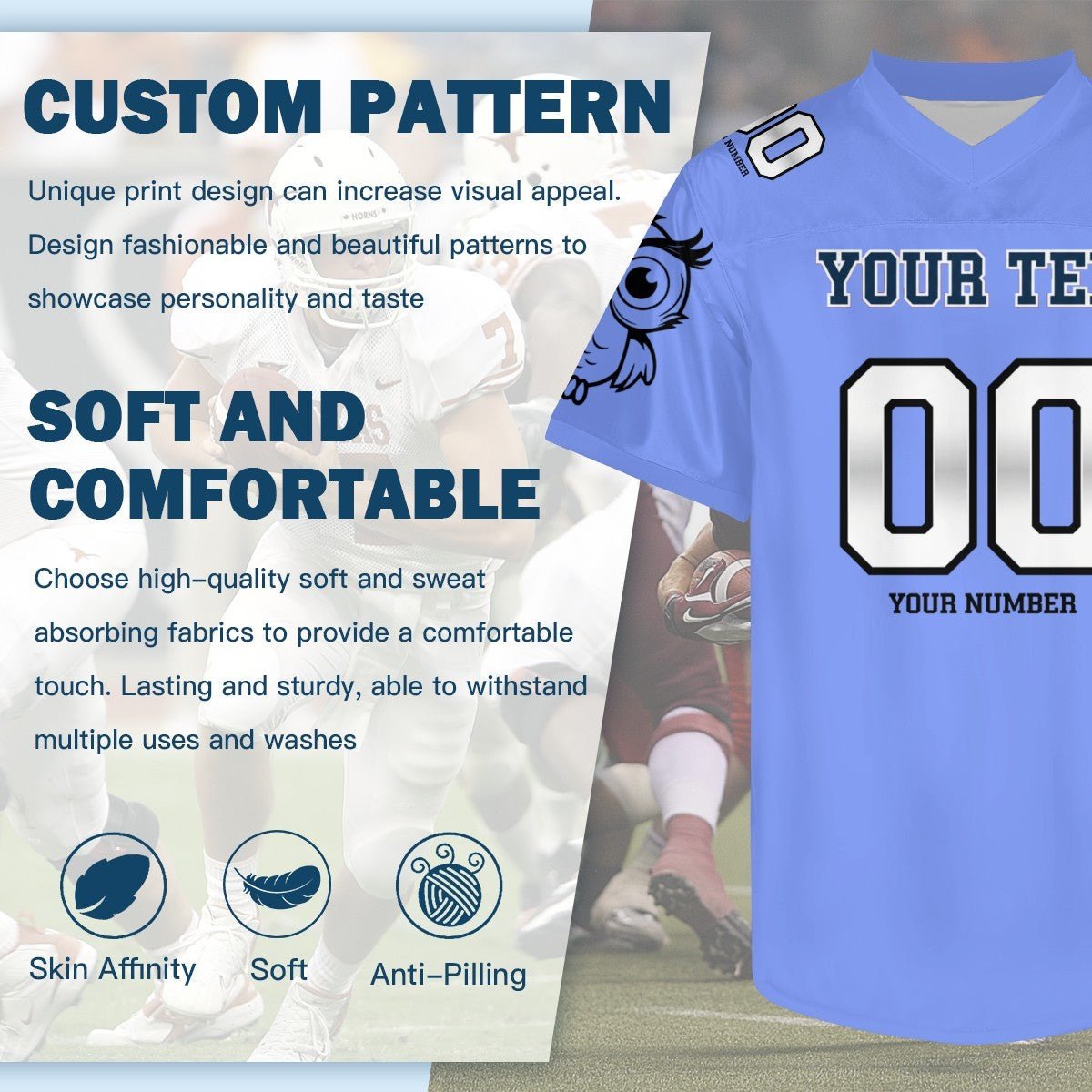 Custom Rugby Uniforms for Teams & Organizations - Sport - BuyEcEc